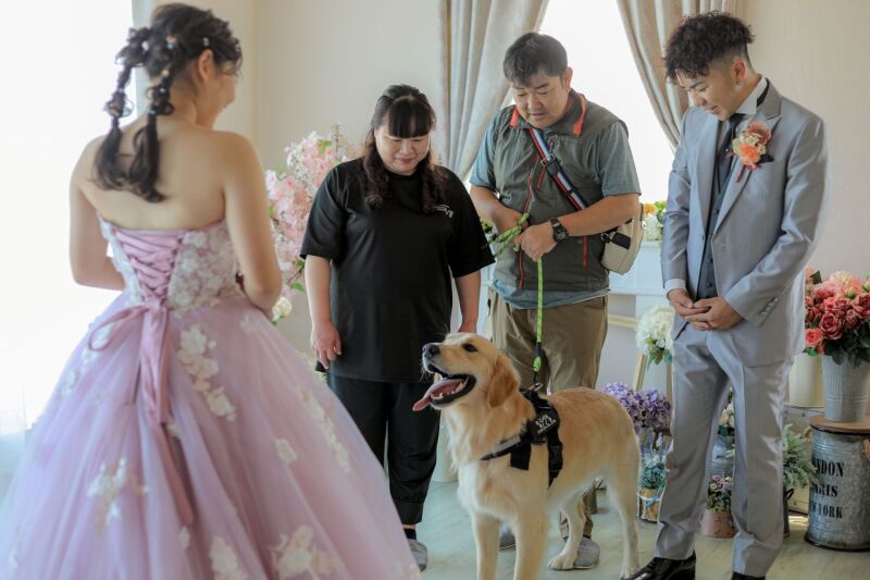 家族とスタジオでファミリーミート