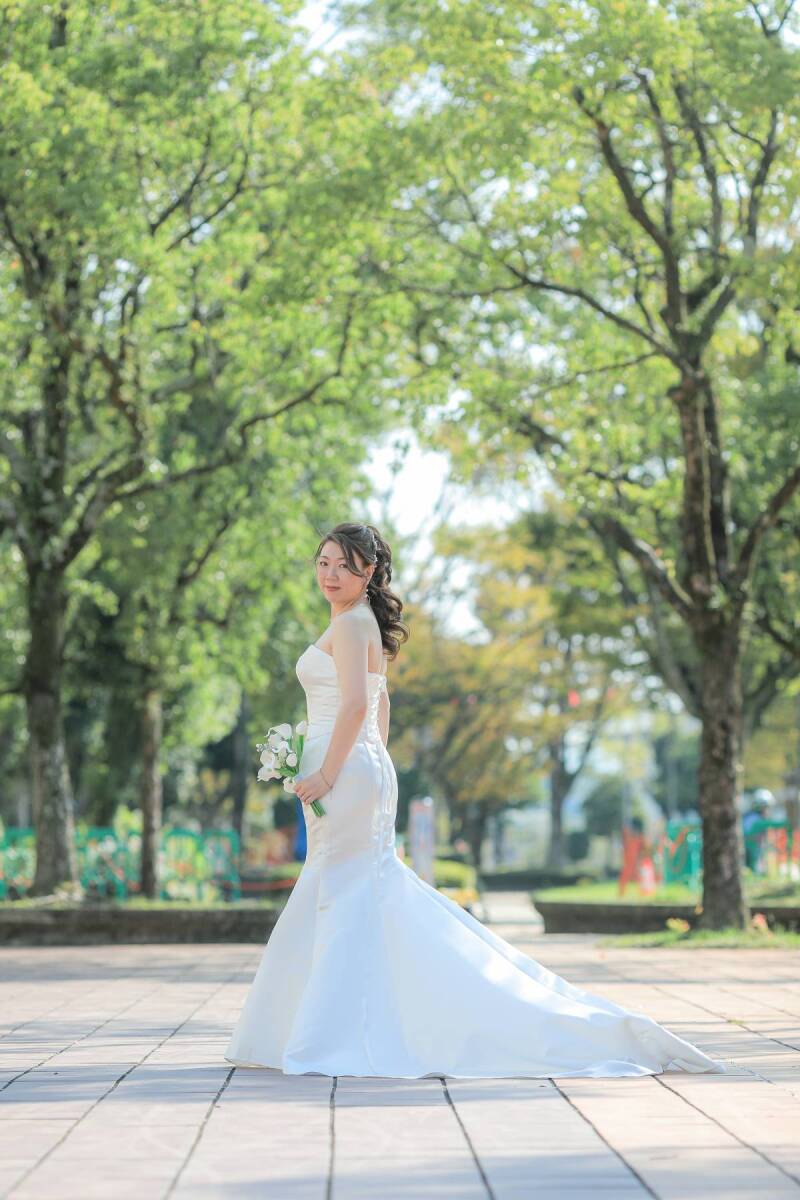 マーメイドラインドレス