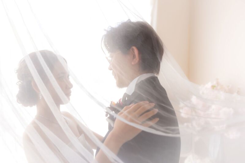 チュールの中で