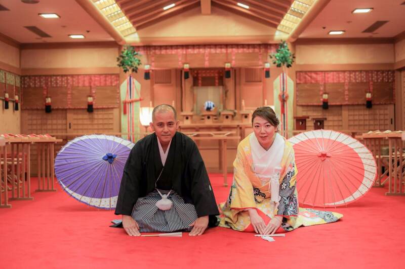 ご挨拶ショット