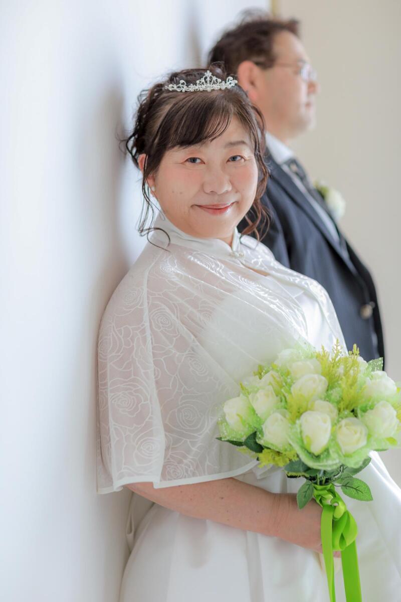 新婦ソロショット