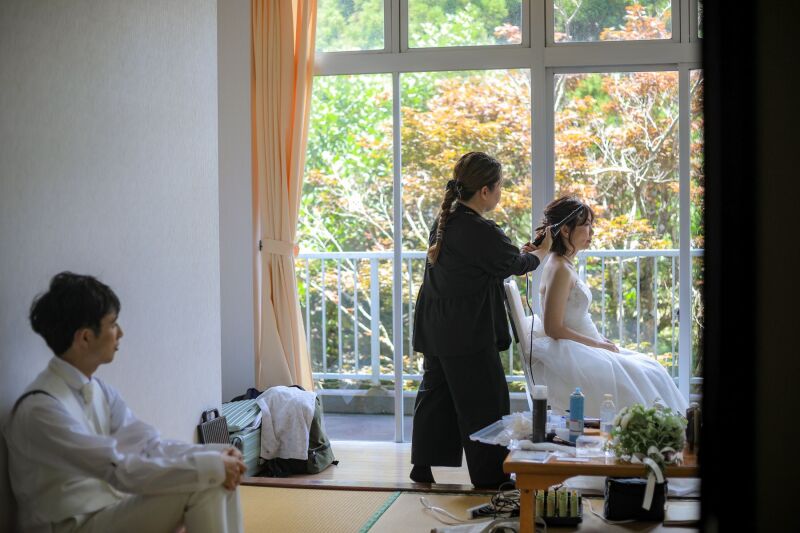 お支度スタート♪