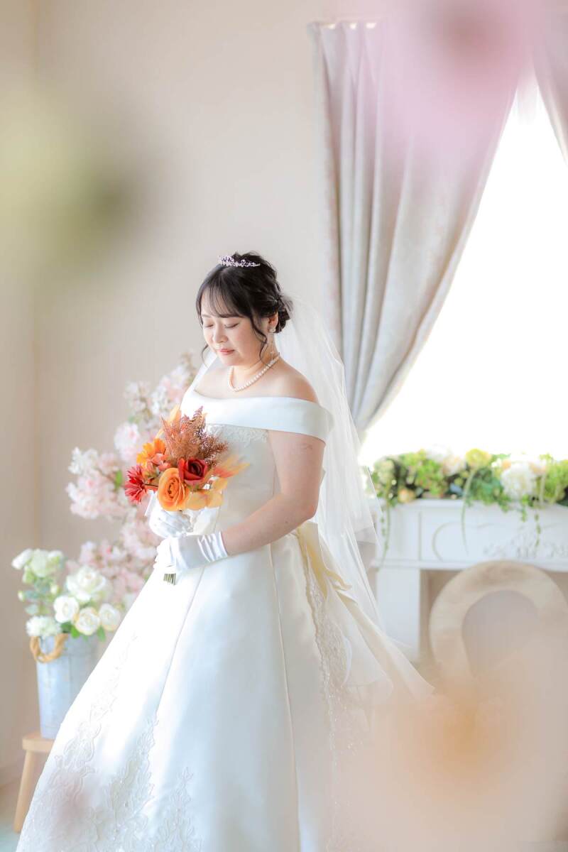 好きなドレスを着て