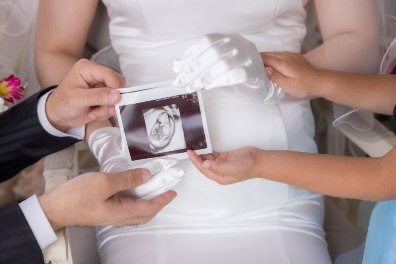 新しい家族とマタニティーフォト