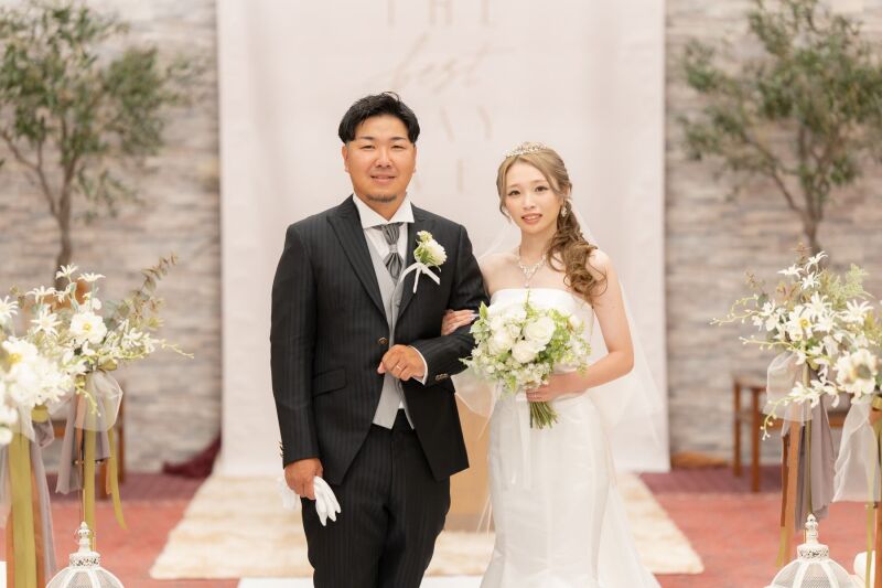 チャペルとガーデンで洋装2点撮影！