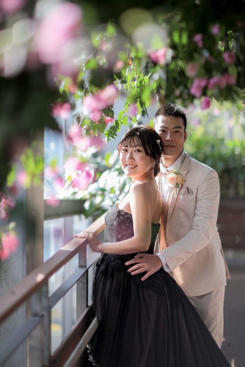 お色直しをして