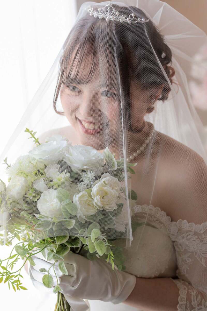 新婦ソロショット!