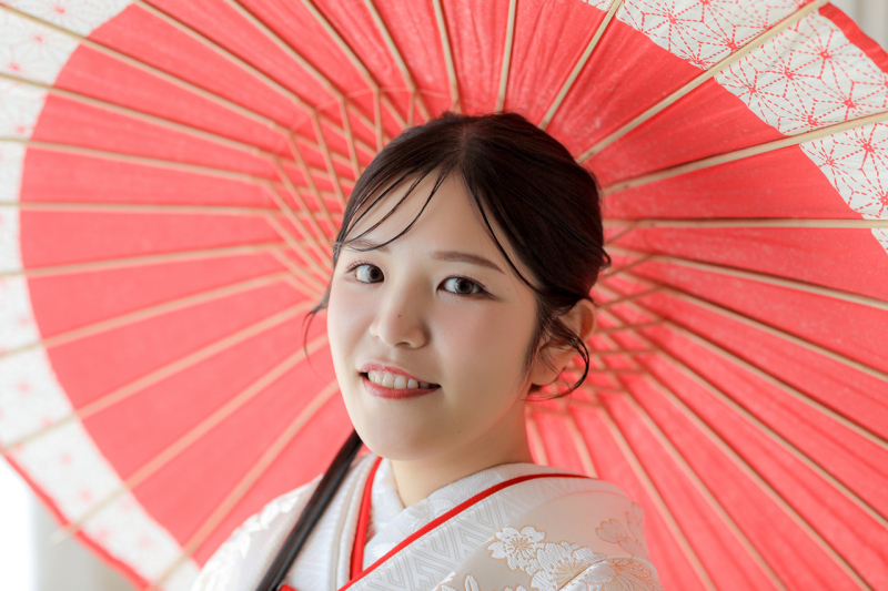 新婦ソロショット