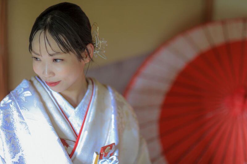 新婦様の綺麗なショット