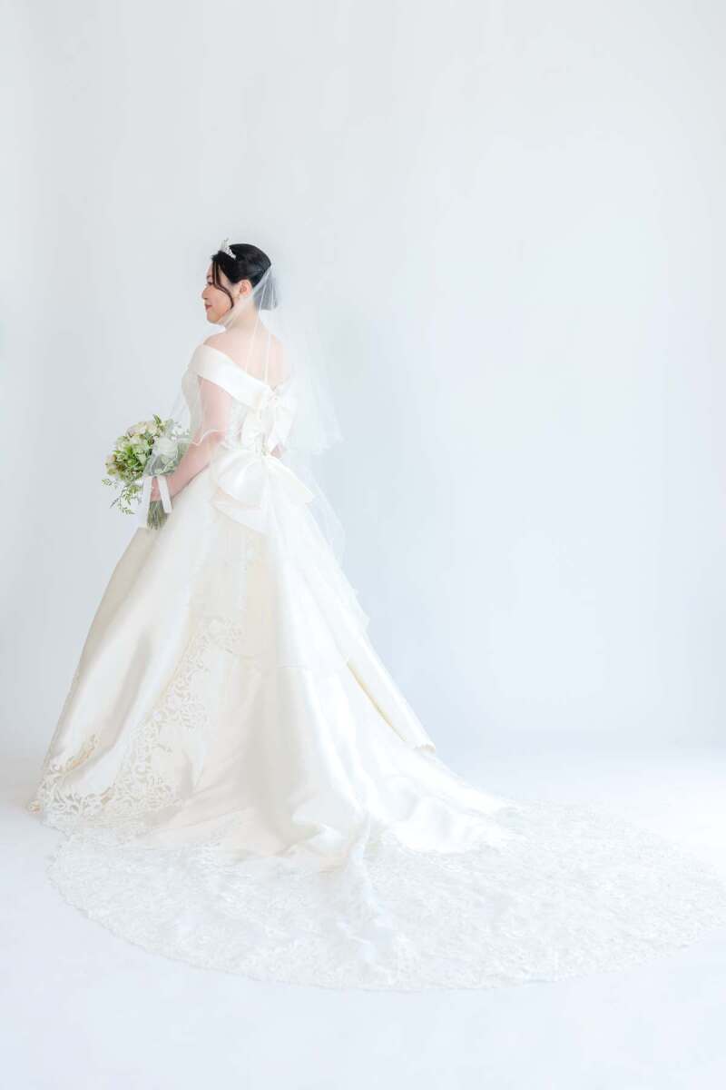 新婦バックショット