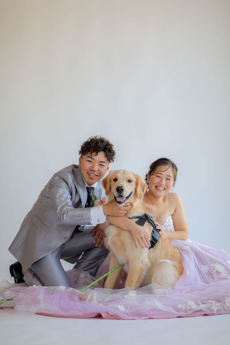 もちろん愛犬とも!