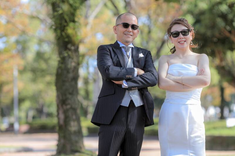 サングラスで☆