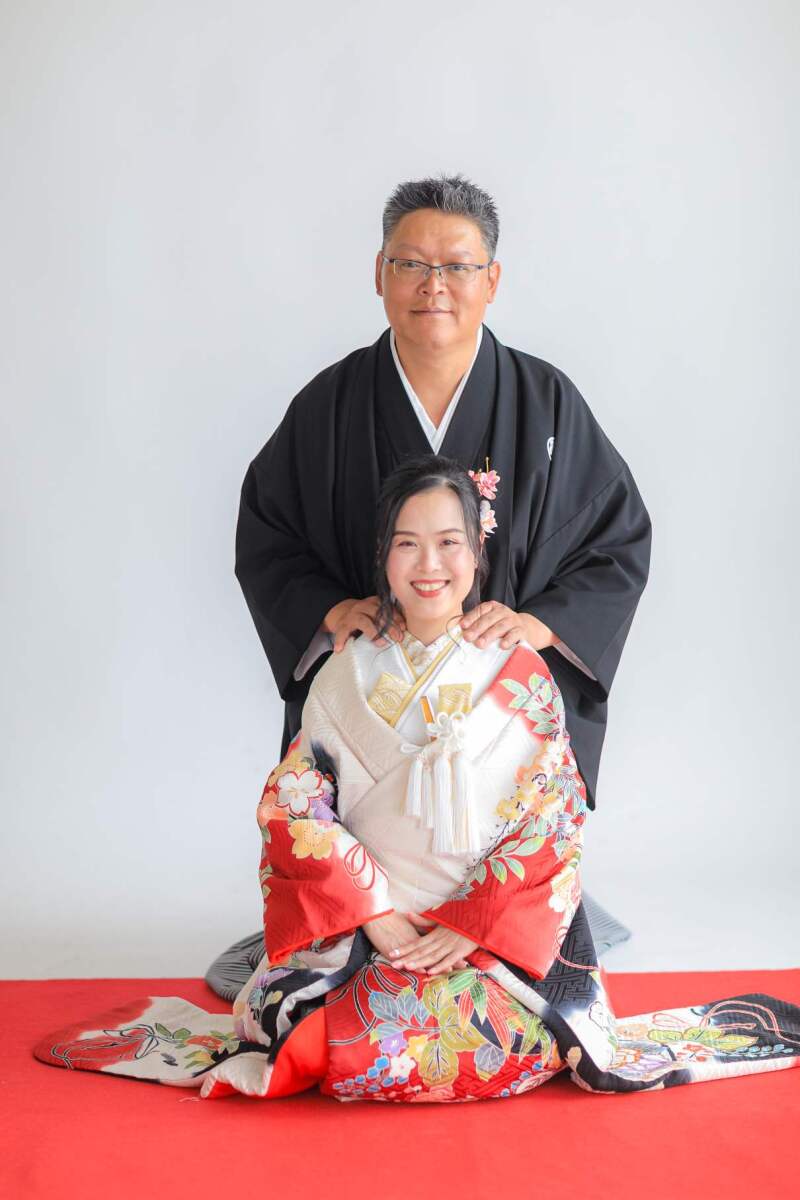 お2人でも正座ショット