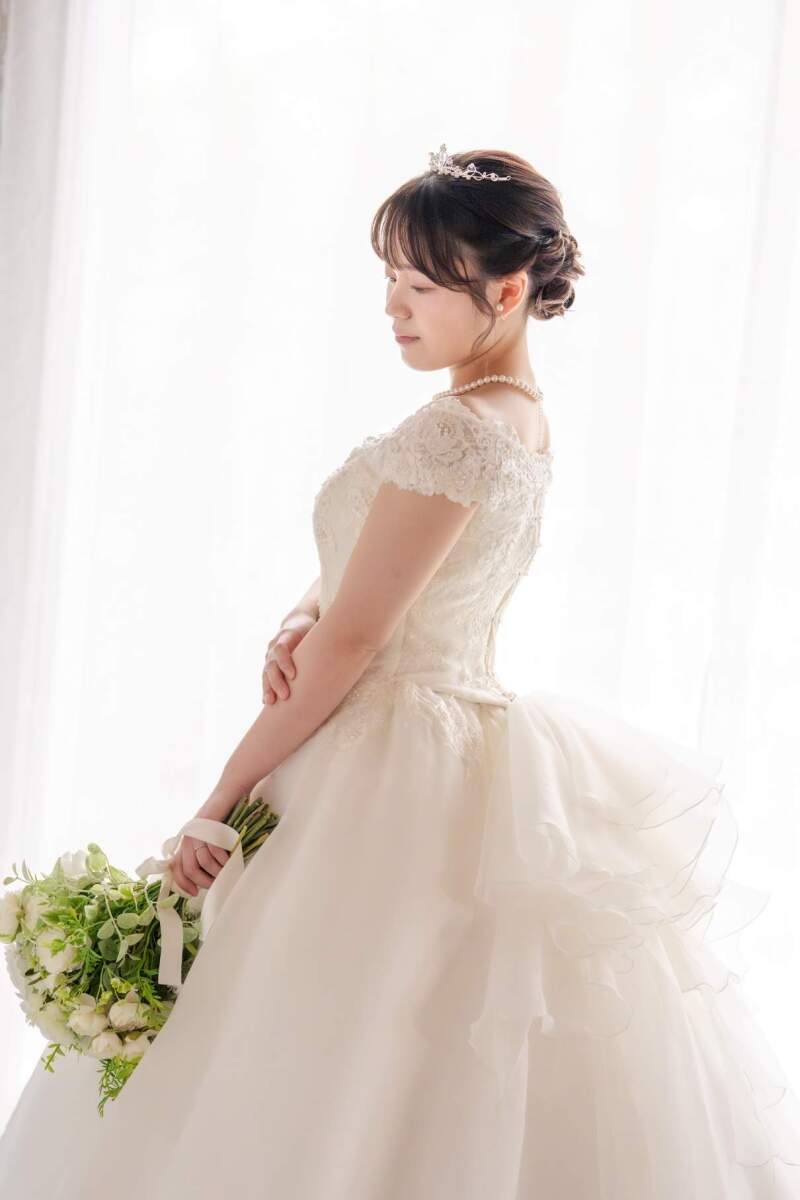 新婦ソロショット