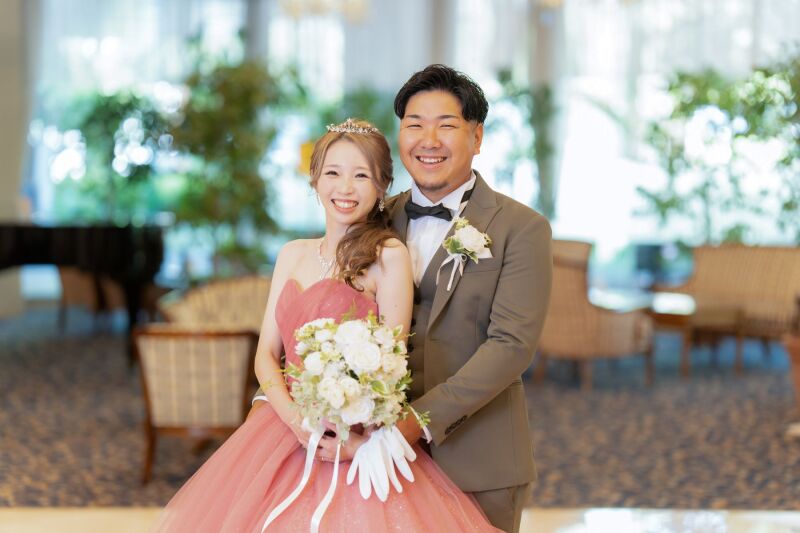 お色直しをして