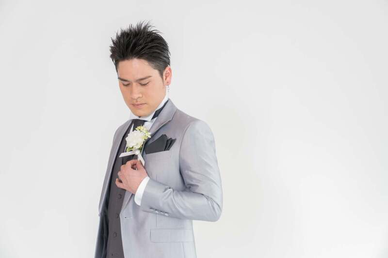 新郎ソロショット