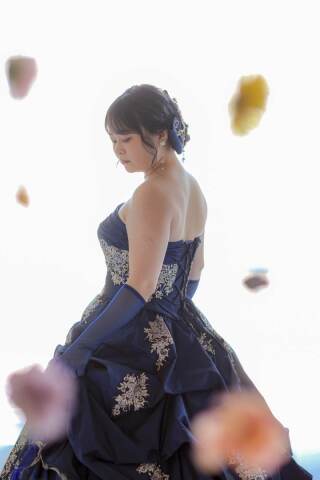 記念にソロフォトウェディング