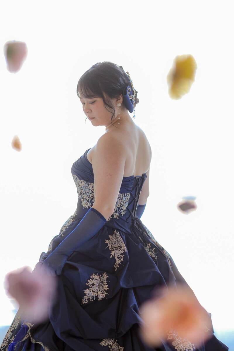 記念にソロフォトウェディング