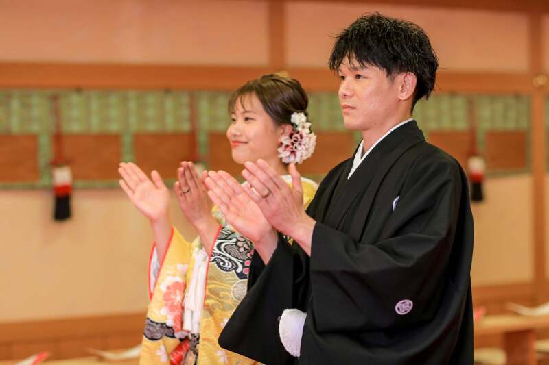神様にご挨拶