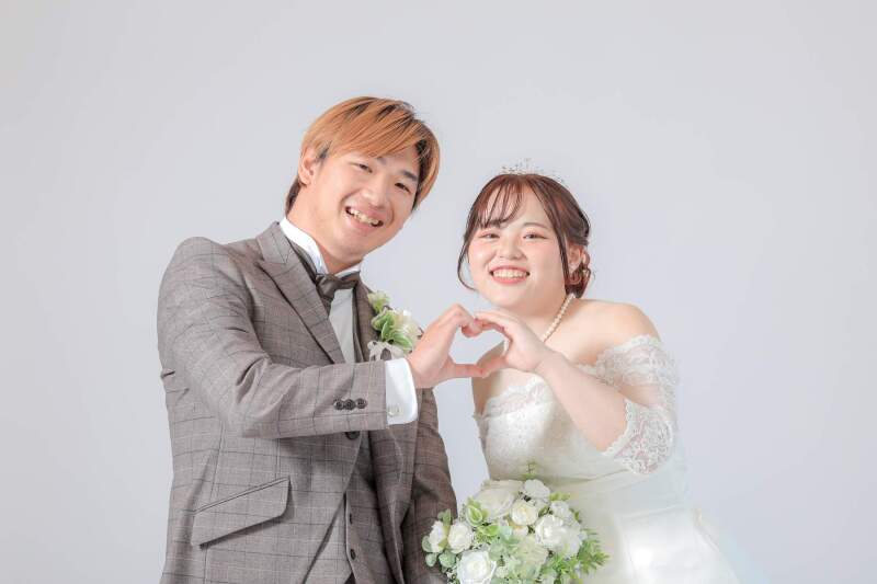 最後はハートで!
