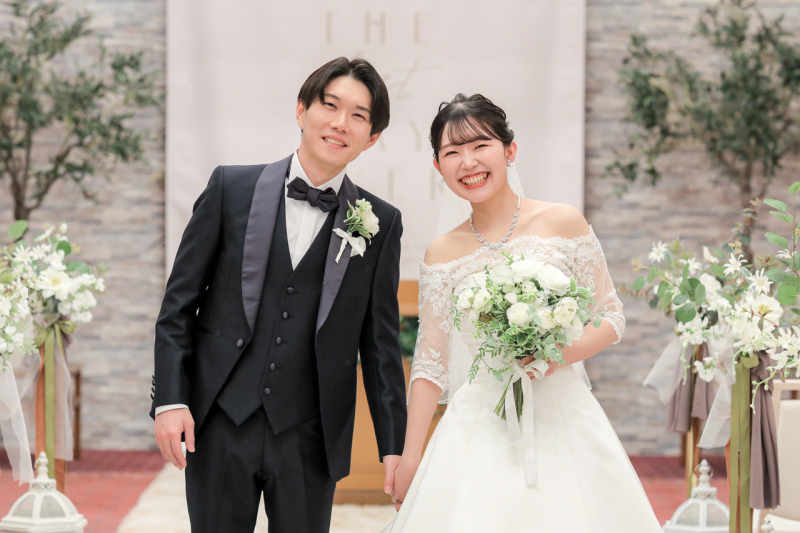 にっこり笑顔のお2人