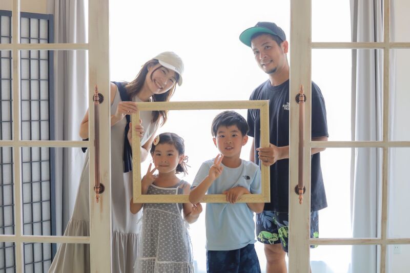 今しか撮れない家族写真を