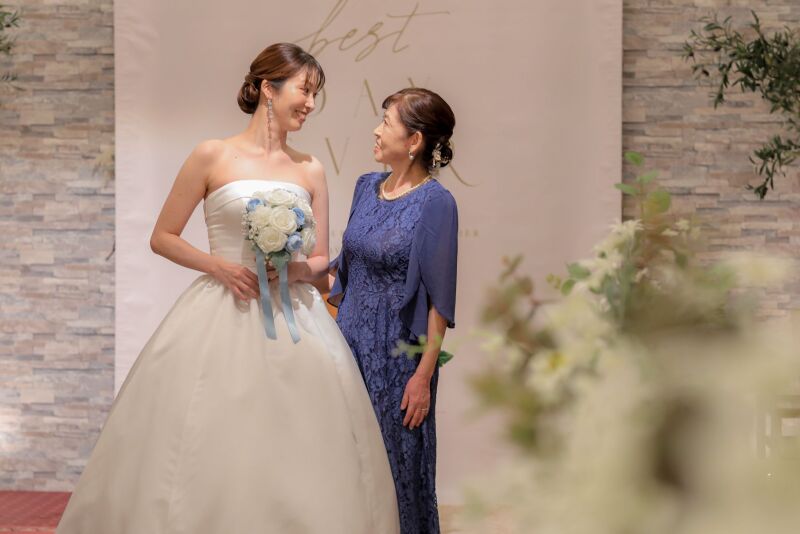 お母様と一緒に