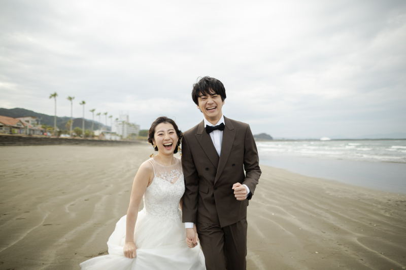 小さな結婚式 宮崎店_海で撮影できる