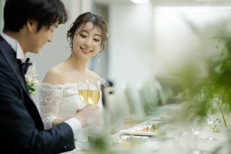 小さな結婚式 宮崎店_会食ができる