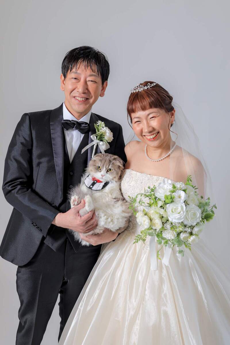 だっこでの撮影も可能!