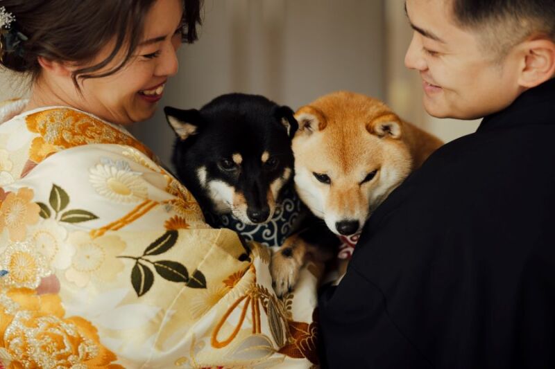 だっこでの撮影も可能!