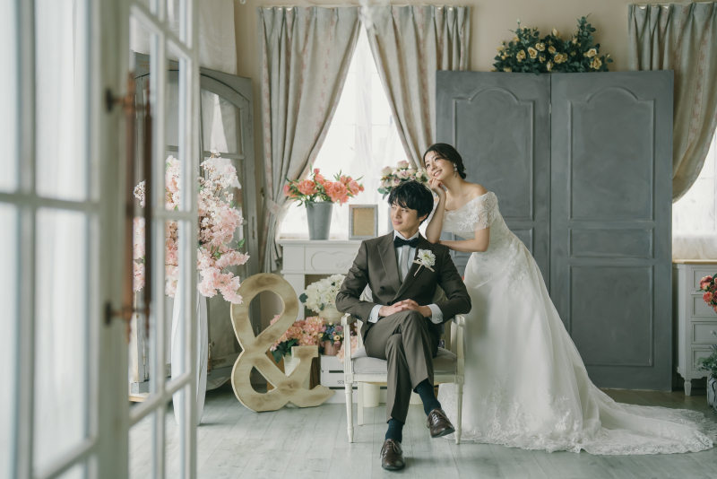 小さな結婚式 宮崎店_スタジオで撮影できる