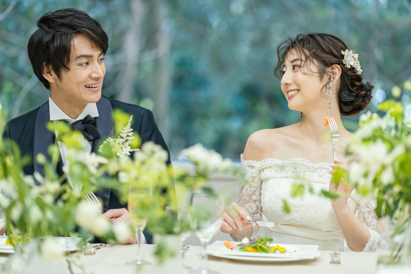 小さな結婚式 宮崎店_会食ができる