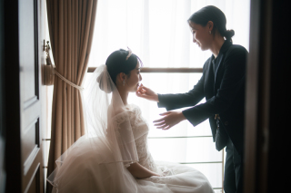 メイクアップシーン撮影