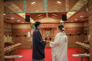 小さな結婚式 宮崎店_神殿フォト