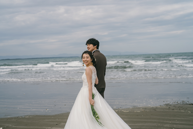 小さな結婚式 宮崎店_海で撮影できる