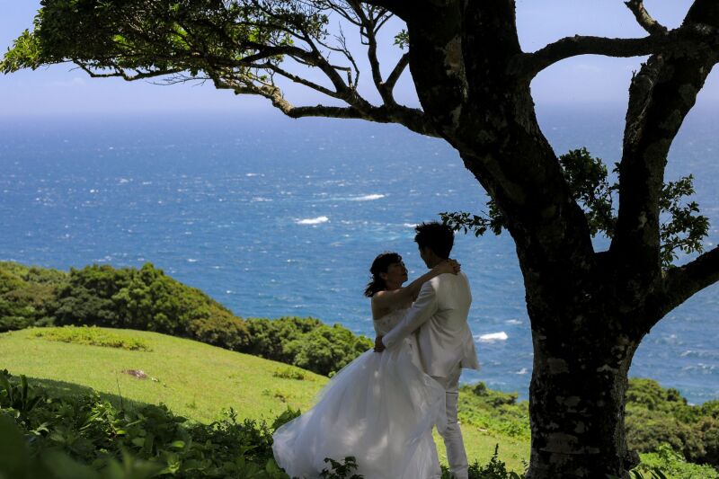 小さな結婚式 宮崎店_海で撮影できる