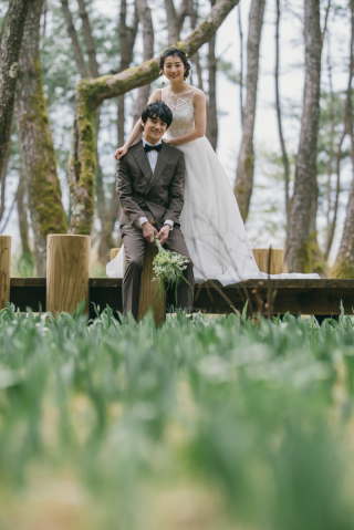 小さな結婚式 宮崎店_ロケーションフォト／英国式庭園＆木漏れ陽ガーデン