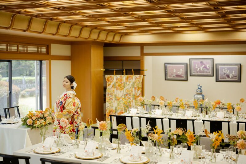 【神殿フォト+6名様会食プラン】家族写真プレゼント&フォト全データ付き☆和装1着