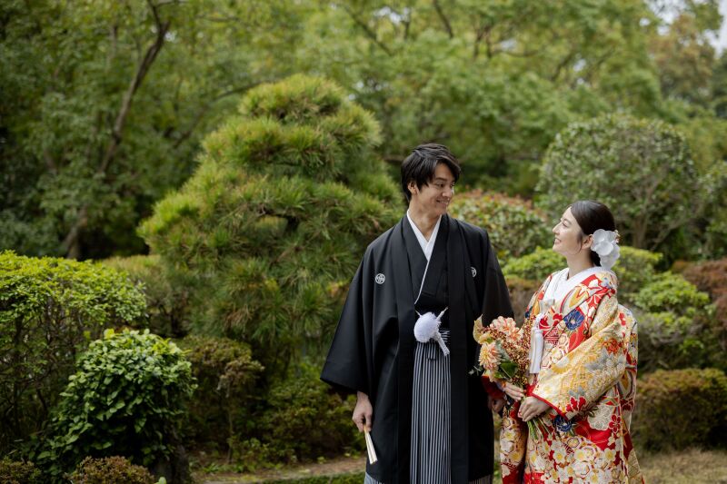 【神殿式挙式+6名様会食プラン】~和装での神前挙式とホテル内会場での会食~(和装1着)