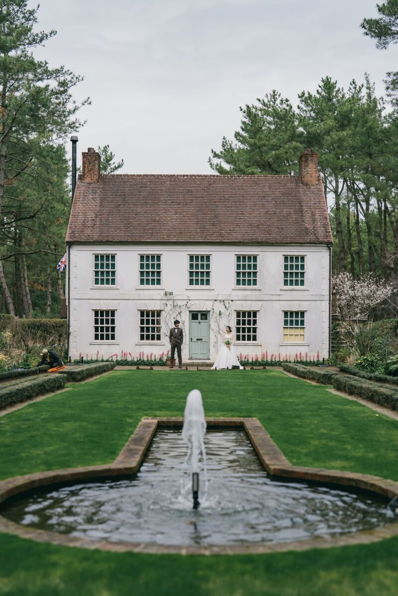 ロケーションフォト☆洋装1着プラン【英国式庭園】12月まで撮影の方限定!