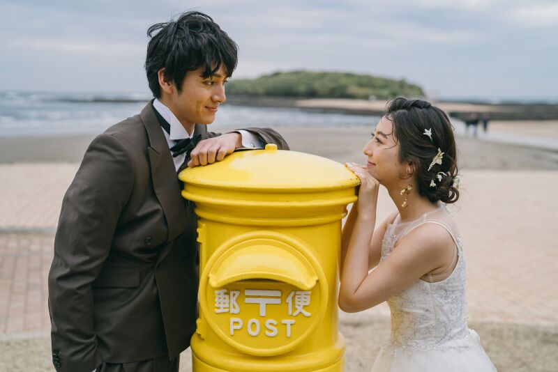 ロケーションフォト☆洋装1着プラン【青島ビーチ&ボタニックガーデン】12月まで撮影の方限定!