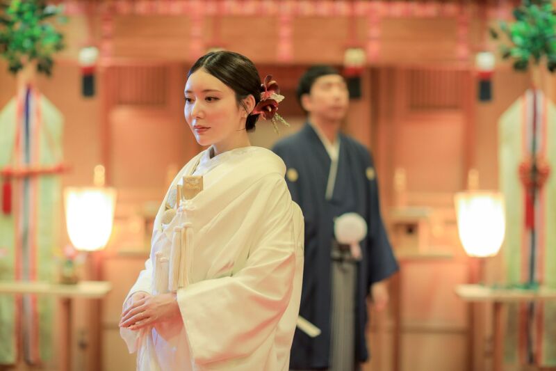 【基本料金50%OFF★】フォトウェディング必見!本物の神殿でのフォトプラン(和装1着)