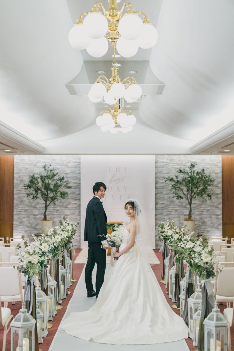 【基本料金50%OFF★】フォトウェディング必見!本物の結婚式場でチャペル&神殿フォトプラン(和洋装)