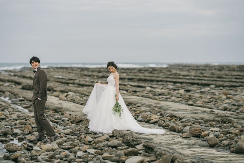 ロケーションフォト☆洋装1着プラン【青島ビーチ&ボタニックガーデン】12月まで撮影の方限定!