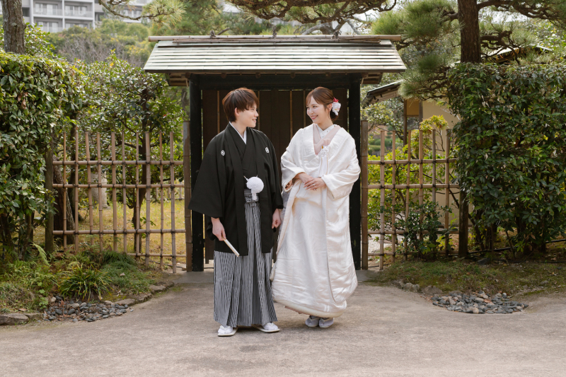 おふたりの『カッコイイ』雰囲気も残しましょう!