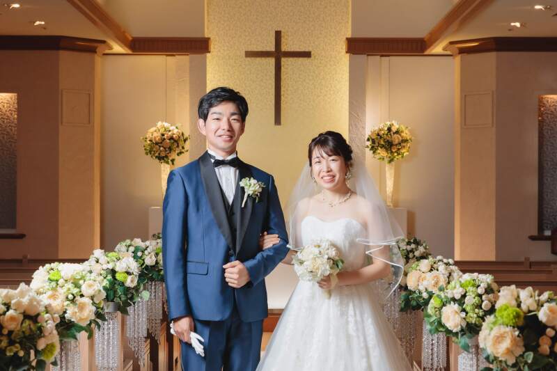 チャペル撮影スタート*