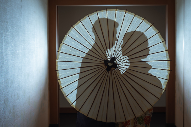 シルエット撮影