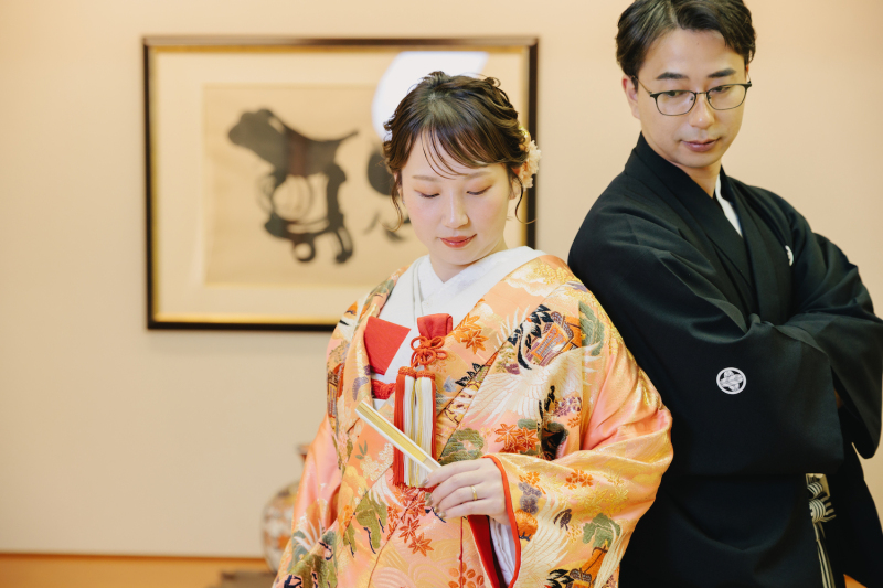 白無垢から色打掛へ！！『掛け替え』もできます！