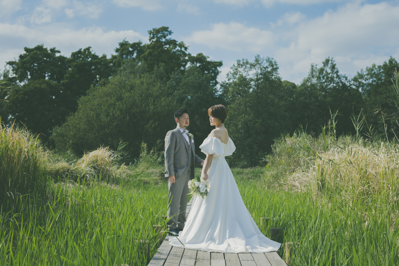 自然豊かな場所で*